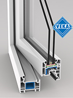 VEKA-SOFTLINE-AD58 平开样角