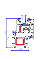 VEKA-SOFTLINE-AD58平开窗